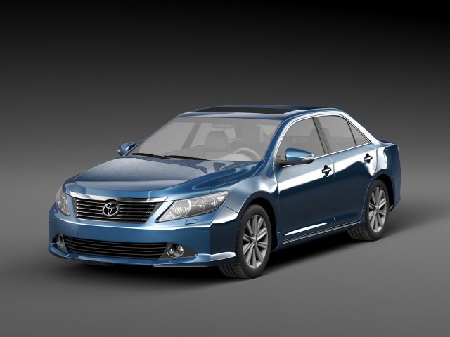 Toyota Camry VII 3D Model