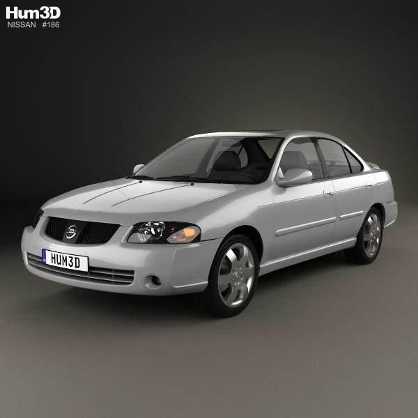 Nissan Sentra SE-R 2004 3D Model