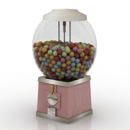 Candy machine 3D Model