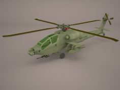 AH-64 Apache 3D Model
