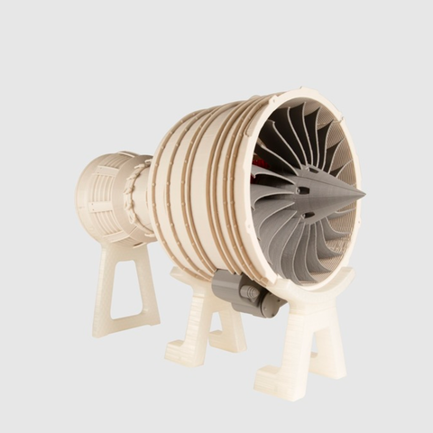 Jet Engine 3D Print Model