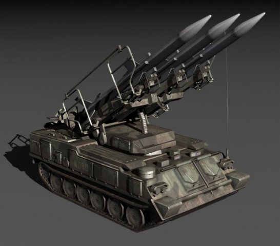 2K12 Kub 3D Model