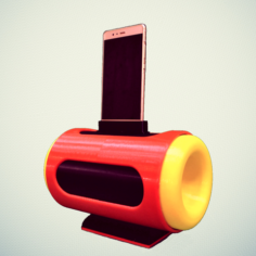 Boombox smartphone speaker 3D Print Model