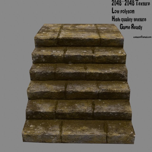 Stairway 3D Model