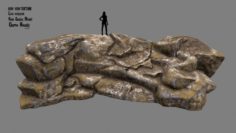 Rock 01 3D Model