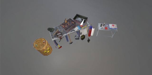 Big Tools Pack 3D Model