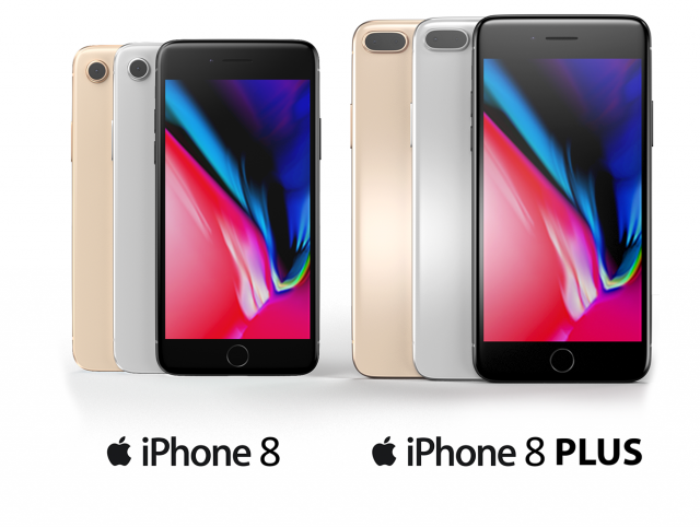 IPhone 8 and iPhone 8 Plus Collection 3D Model