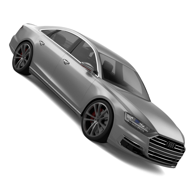 Audi A8 2019 3D Model