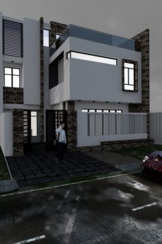 EXTERIOR HOUSE 3D Model