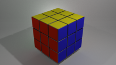 Rubiks Cube 3D Model