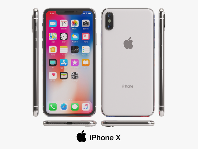 Apple Iphone X 3D Model