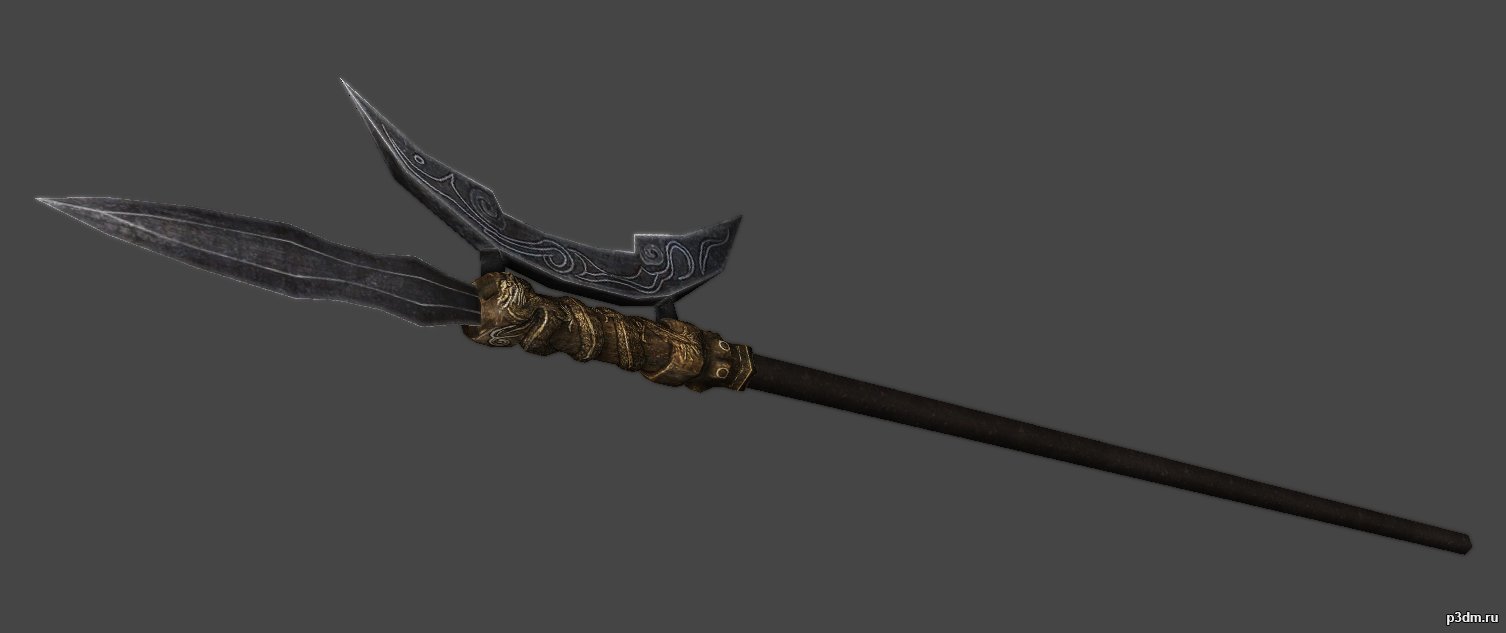 Lubu Polearm 3D Model - 3DHunt.co