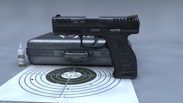 Hk VP9 3D Model