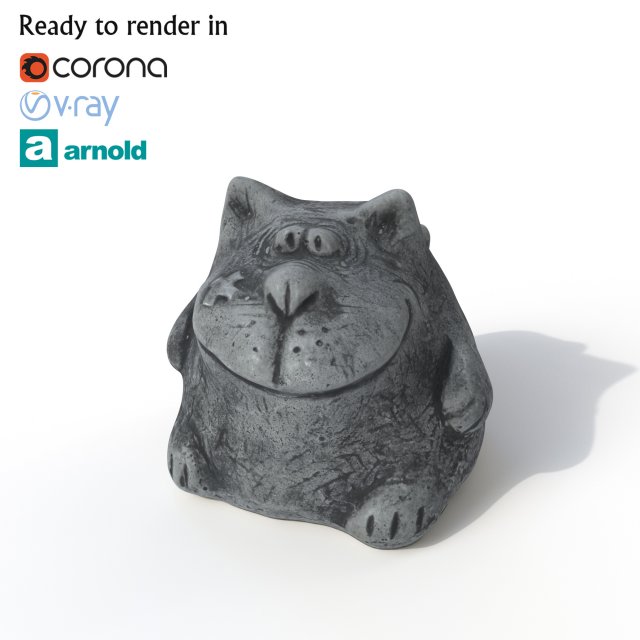 Cat 3D Model