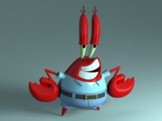 Mr Krabs – Sirigueijo 3D Model
