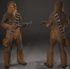 Chewbacca 3D Model
