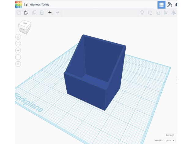 TV Remote Holder 3D Print Model