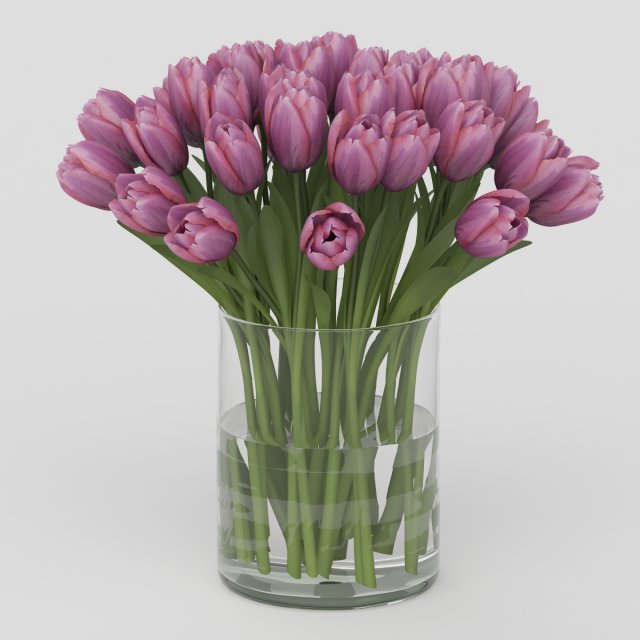 Vray Ready Flower Pot 3D Model