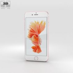Apple iPhone 6s Rose Gold 3D Model