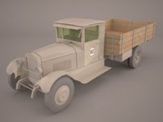 ZIS 5 Cargo 3D Model