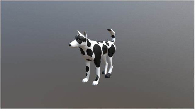 Dog 3D Model