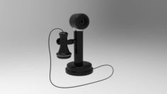 Old Ring Phone 3D Model