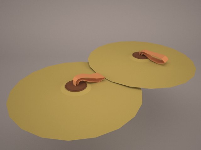 Cymbals 3D Model