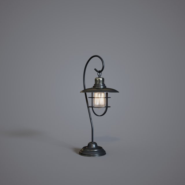 JV01 02 Table Lamp 3D Model