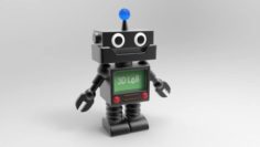 3DLab Robot Toy 3D Model