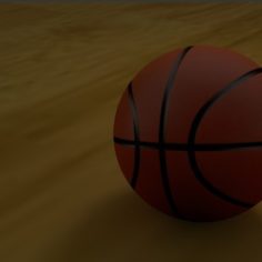 Basketball 3D Print Model