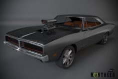 Dodge 69 custom Free 3D Model