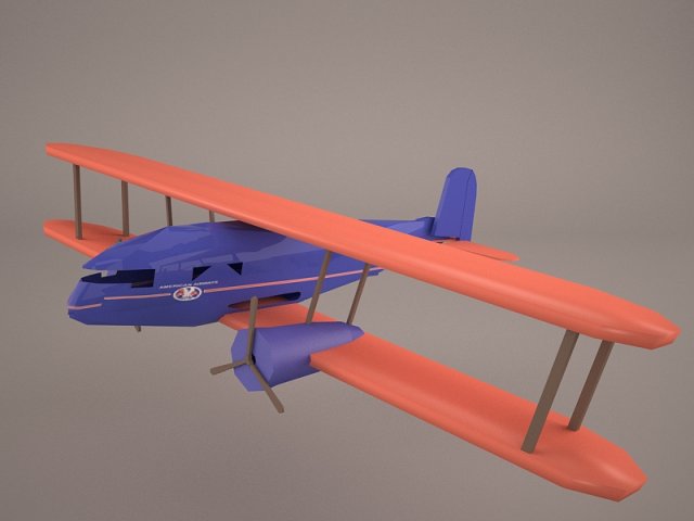 Curtiss Condor V05 Free 3D Model