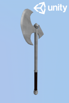 Medieval Axe 2 3D Model