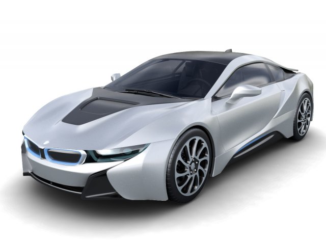 BMW i8 3D Model