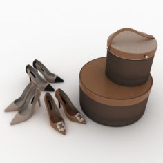 Shoes Boxes 3D Model