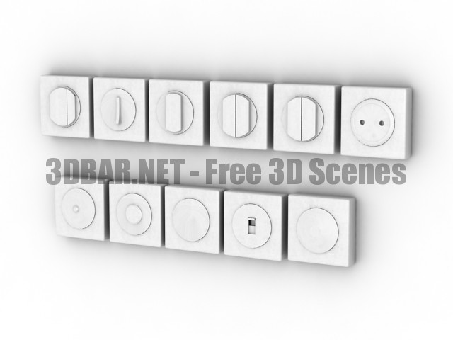 Switch set 3D Collection