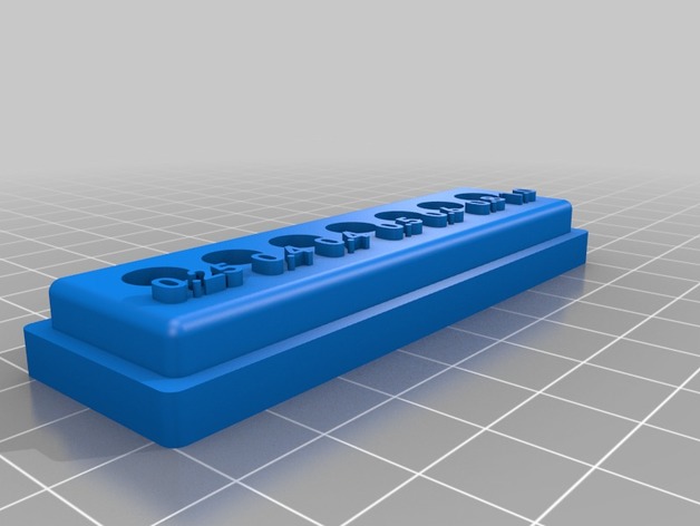 Nozzle holder (box) 3D Print Model