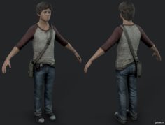 Young Drake 3D Model