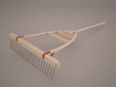 Garden Rake 3D Model