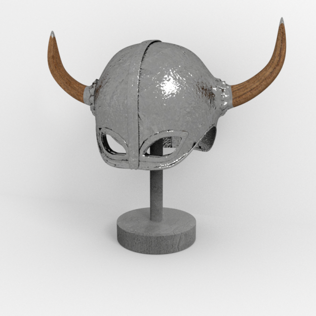 Helmet Medieval 2 3D Model