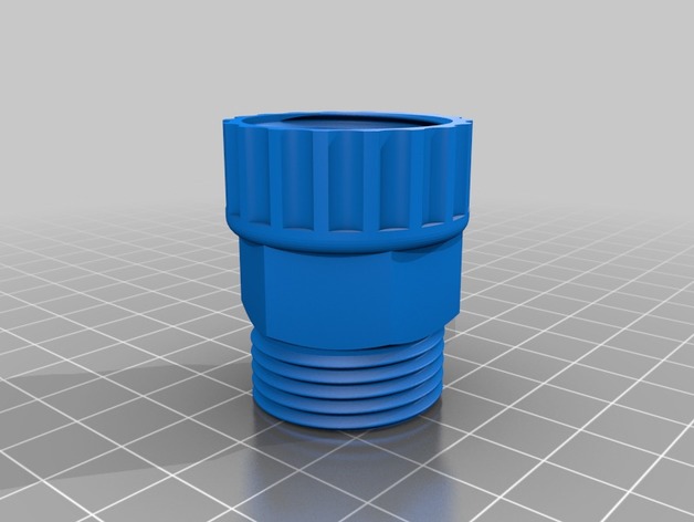 hose thread reductor 3D Print Model