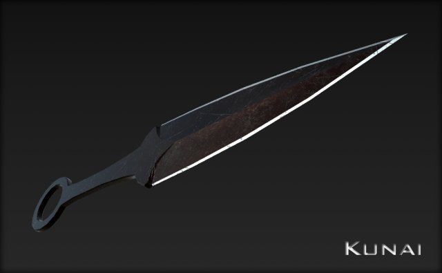 Kunai 3D Model