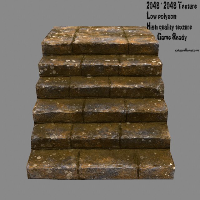 Stairway 3D Model