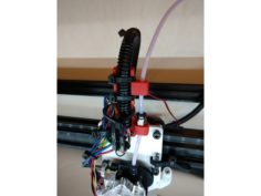 d-bot Titan Aero print carriage tube holder 3D Print Model