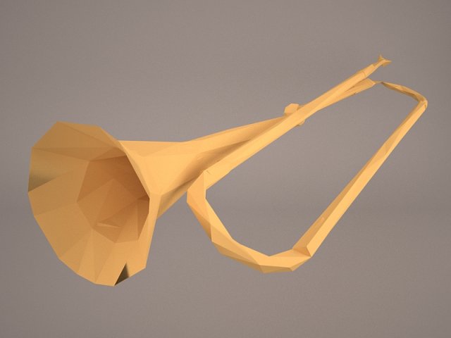Trumpet Free 3D Model
