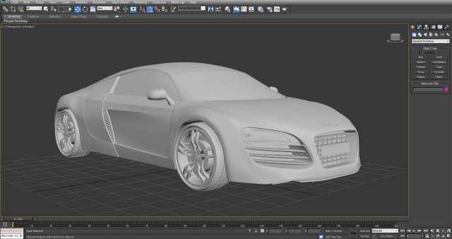 Audi R8 3D Model