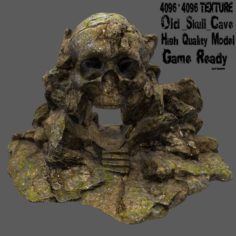 Skull cave 02 3D Model