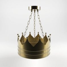 Kings crown lamp 3D Model