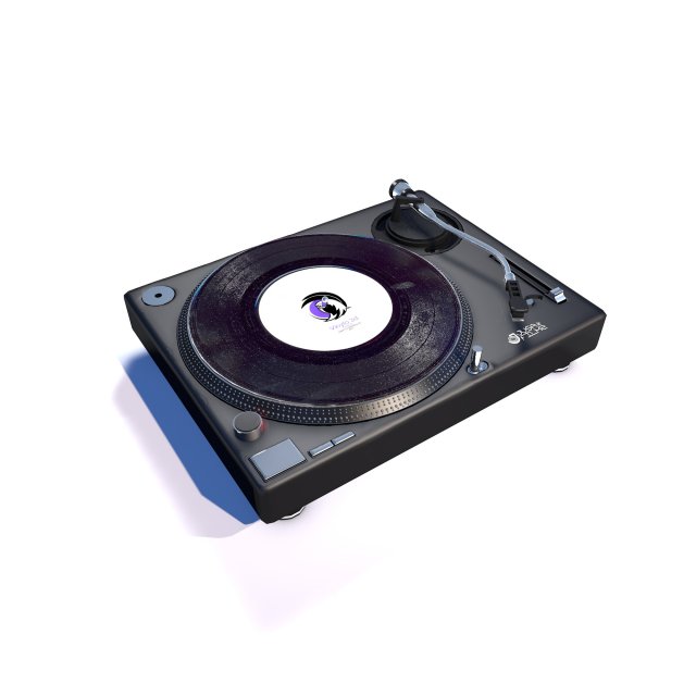 Djay – Turntable 3D Model