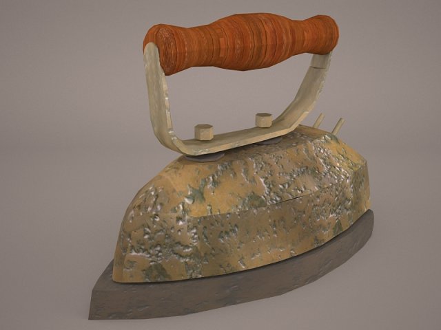 Old iron 3D Model